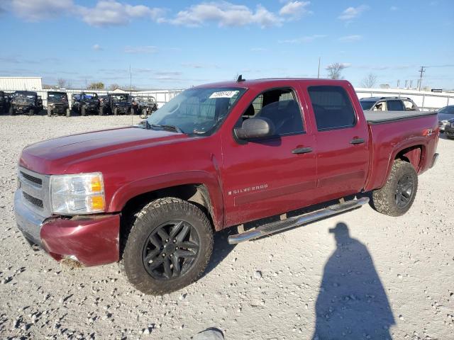 2GCEK13M471616335 - 2007 CHEVROLET SILVERADO K1500 CREW CAB RED photo 1