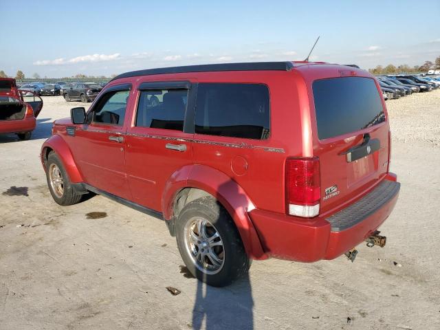 1D8GU28KX7W662262 - 2007 DODGE NITRO SXT RED photo 2