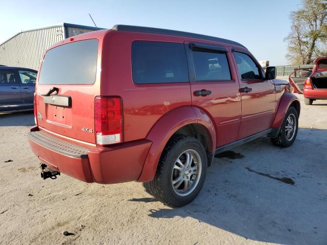 1D8GU28KX7W662262 - 2007 DODGE NITRO SXT RED photo 3