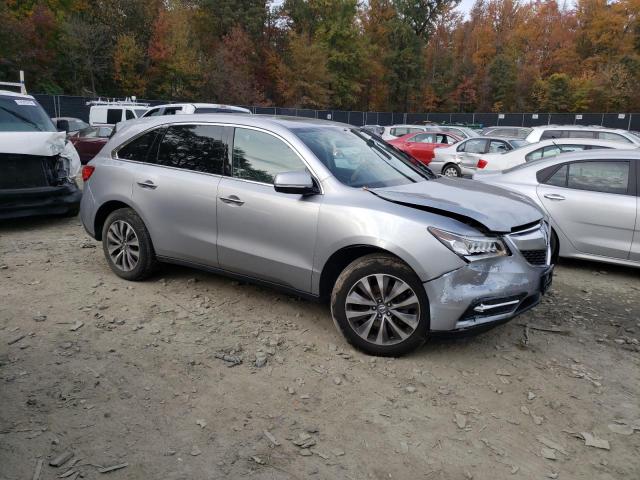 5FRYD4H44GB006528 - 2016 ACURA MDX TECHNOLOGY SILVER photo 4