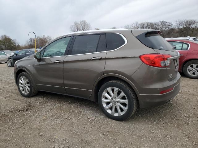 LRBFXESX5HD114494 - 2017 BUICK ENVISION PREMIUM BROWN photo 2