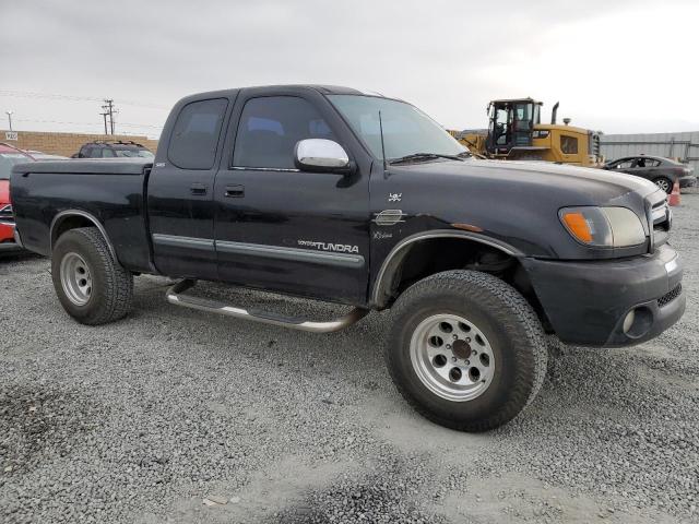5TBRN34173S409099 - 2003 TOYOTA TUNDRA ACCESS CAB SR5 BLACK photo 4