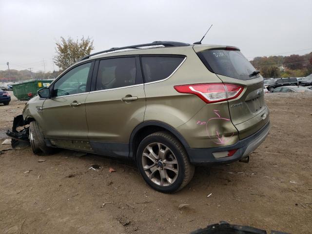 1FMCU0GX4DUA77193 - 2013 FORD ESCAPE SE GREEN photo 2