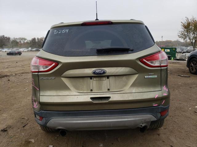 1FMCU0GX4DUA77193 - 2013 FORD ESCAPE SE GREEN photo 6