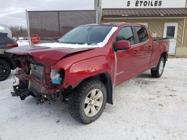 1GTG6CEN8J1141882 - 2018 GMC CANYON SLE RED photo 1