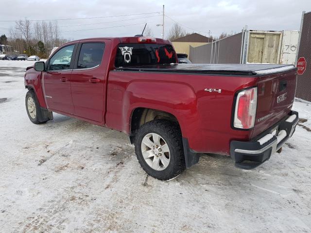 1GTG6CEN8J1141882 - 2018 GMC CANYON SLE RED photo 2