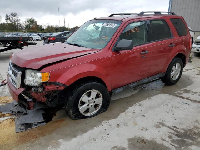 1FMCU0D77CKA28049 - 2012 FORD ESCAPE XLT RED photo 1