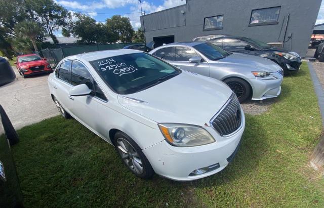 1G4PP5SK4E4122278 - 2014 BUICK VERANO WHITE photo 1