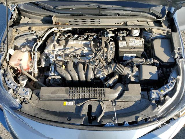 5YFEPMAE8MP153921 - 2021 TOYOTA COROLLA LE GRAY photo 11