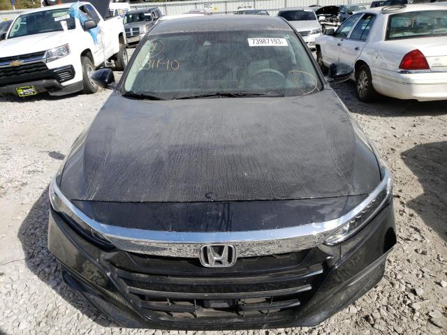 1HGCV1F1XLA081190 - 2020 HONDA ACCORD LX BLACK photo 5