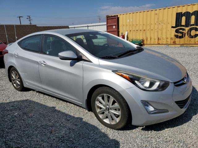 KMHDH4AE9FU352812 - 2015 HYUNDAI ELANTRA SE SILVER photo 4