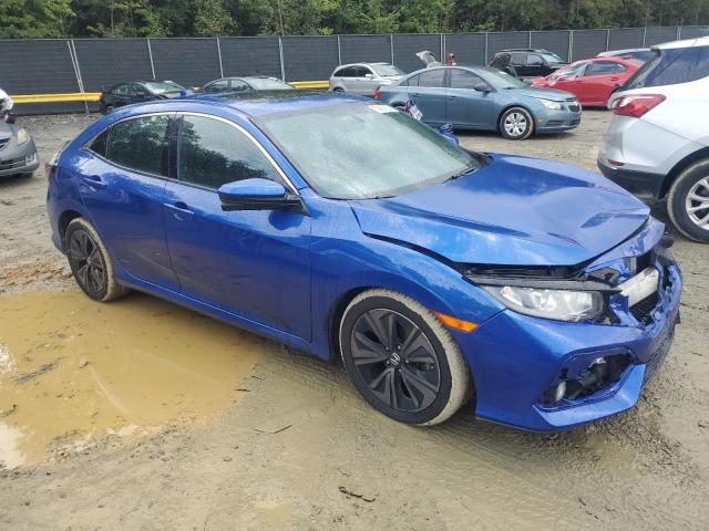 SHHFK7H59JU201538 - 2018 HONDA CIVIC EX BLUE photo 4