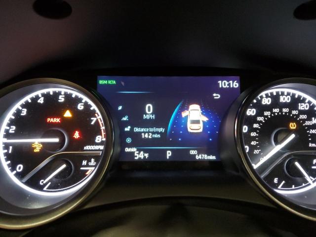 4T1T11BK0PU107496 - 2023 TOYOTA CAMRY SE NIGHT SHADE WHITE photo 9