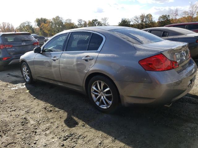 JNKBV61E27M714544 - 2007 INFINITI G35 SILVER photo 2