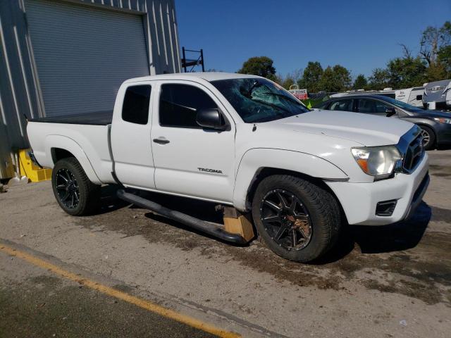 5TFTU4GN0EX063012 - 2014 TOYOTA TACOMA PRERUNNER ACCESS CAB WHITE photo 4