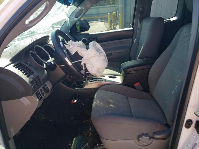 5TFTU4GN0EX063012 - 2014 TOYOTA TACOMA PRERUNNER ACCESS CAB WHITE photo 7