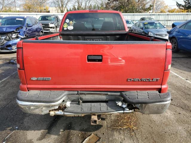 1GCCS19WX28110417 - 2002 CHEVROLET S TRUCK S10 RED photo 6