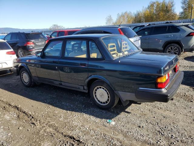 YV1AS8815N1468232 - 1992 VOLVO 240 BASE GREEN photo 2