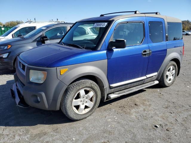 5J6YH28674L017005 - 2004 HONDA ELEMENT EX BLUE photo 1