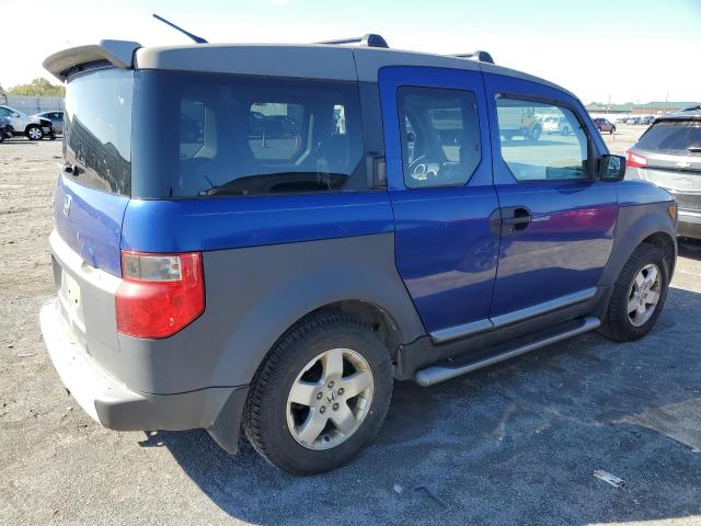 5J6YH28674L017005 - 2004 HONDA ELEMENT EX BLUE photo 3