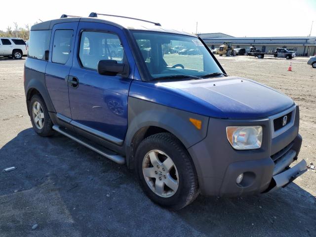 5J6YH28674L017005 - 2004 HONDA ELEMENT EX BLUE photo 4