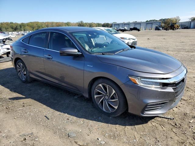 19XZE4F9XKE023494 - 2019 HONDA INSIGHT TOURING GRAY photo 4