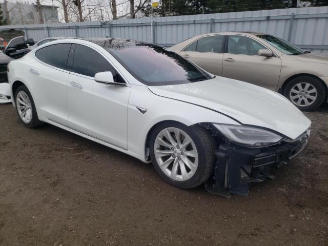 5YJSA1E27JF298247 - 2018 TESLA MODEL S Սպիտակ լուսանկար 4