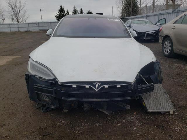 5YJSA1E27JF298247 - 2018 TESLA MODEL S Սպիտակ լուսանկար 5