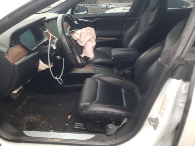 5YJSA1E27JF298247 - 2018 TESLA MODEL S Սպիտակ լուսանկար 7