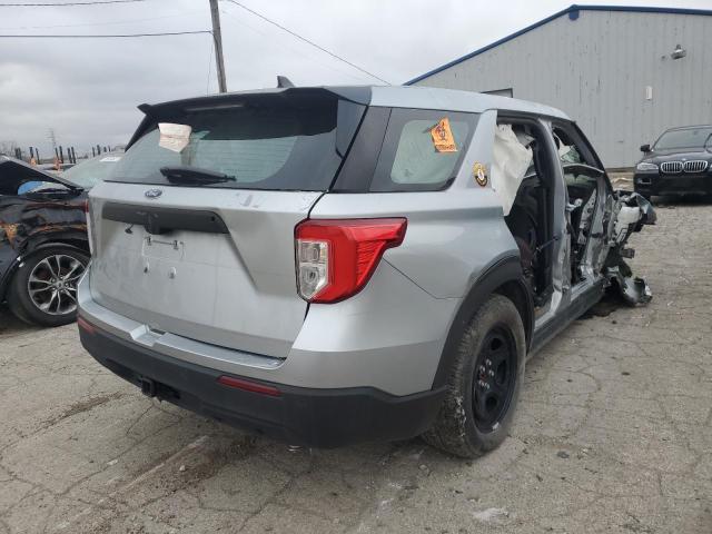 1FM5K8AC7LGA96899 - 2020 FORD EXPLORER POLICE INTERCEPTOR 银色 照片 4