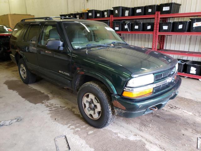 1GNDT13X93K149837 - 2003 CHEVROLET BLAZER GREEN photo 4