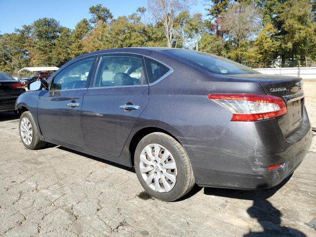 3N1AB7AP0DL563533 - 2013 NISSAN SENTRA S GRAY photo 2