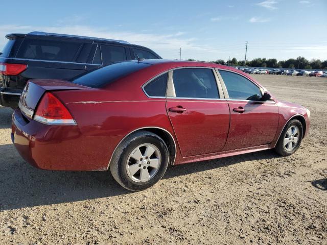 2G1WB5EN4A1139746 - 2010 CHEVROLET IMPALA LT RED photo 3