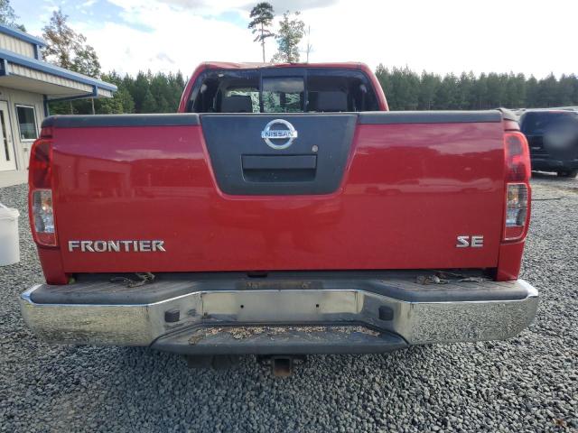 1N6AD0CU1AC412206 - 2010 NISSAN FRONTIER KING CAB SE RED photo 6