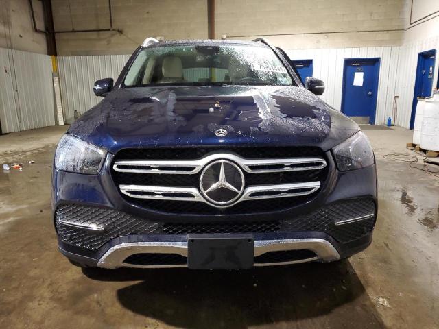 4JGFB4KE9NA803147 - 2022 MERCEDES-BENZ GLE 350 4MATIC BLUE photo 5