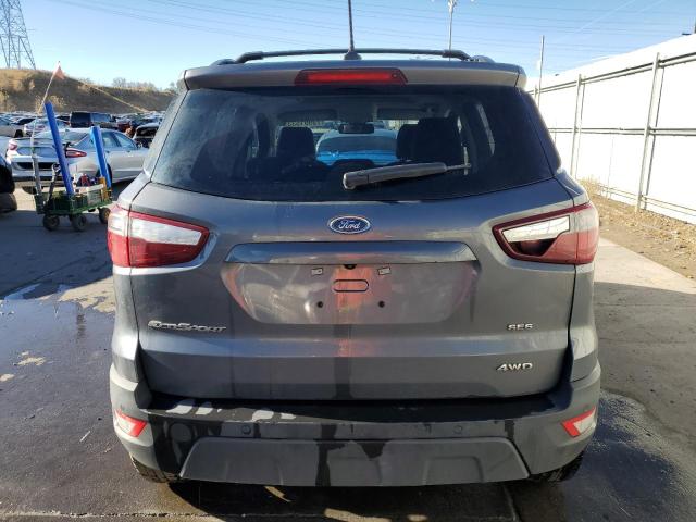 MAJ6P1CL0JC246408 - 2018 FORD ECOSPORT SES GRAY photo 6