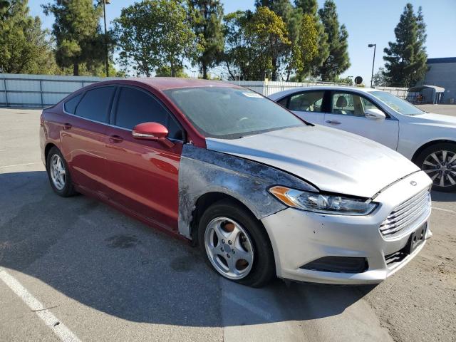 3FA6P0HD2GR316187 - 2016 FORD FUSION SE BURGUNDY photo 4