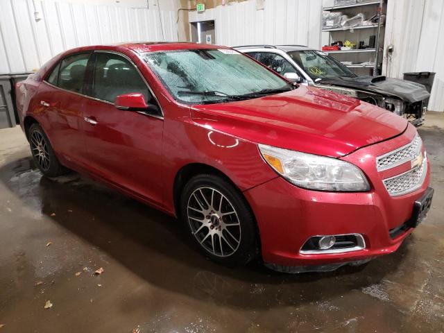 1G11J5SX9DF186724 - 2013 CHEVROLET MALIBU LTZ MAROON photo 4