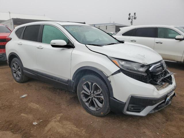 2HKRW2H57LH612432 - 2020 HONDA CR-V EX WHITE photo 4