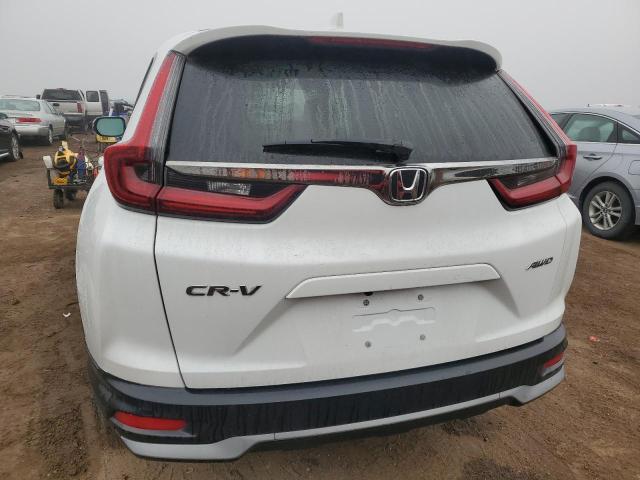 2HKRW2H57LH612432 - 2020 HONDA CR-V EX WHITE photo 6