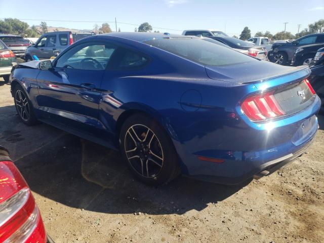 1FA6P8TH0J5146835 - 2018 FORD MUSTANG BLUE photo 2