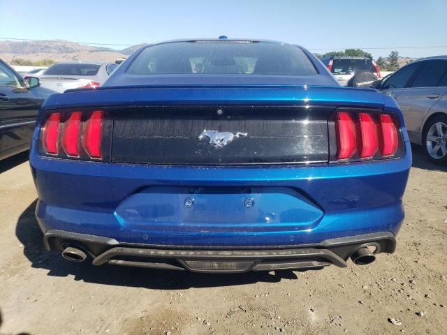 1FA6P8TH0J5146835 - 2018 FORD MUSTANG BLUE photo 6