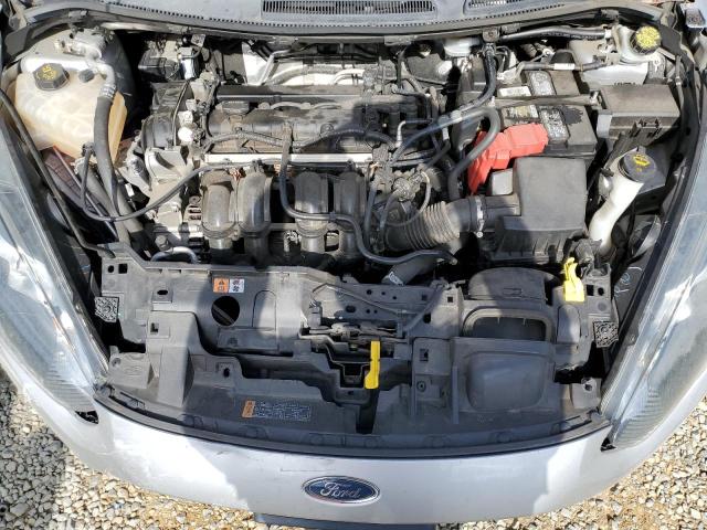 3FADP4BJ1KM117201 - 2019 FORD FIESTA SE SILVER photo 11