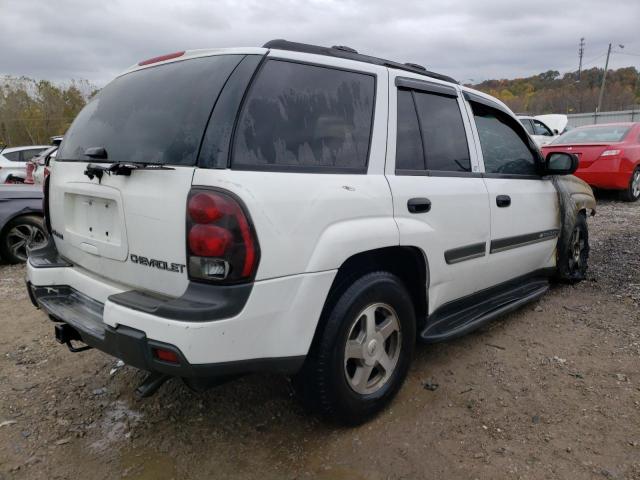 1GNDS13S722350268 - 2002 CHEVROLET TRAILBLAZE WHITE photo 3