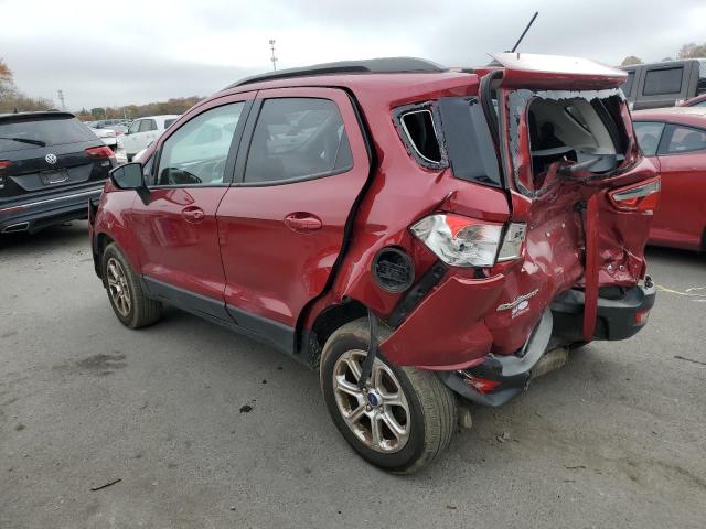 MAJ6S3GL4KC296234 - 2019 FORD ECOSPORT SE RED photo 2