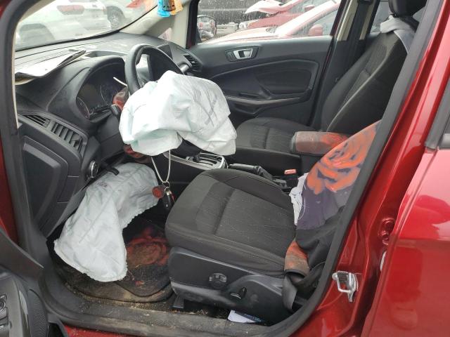 MAJ6S3GL4KC296234 - 2019 FORD ECOSPORT SE RED photo 7