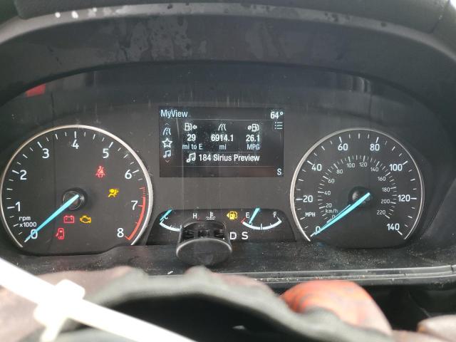 MAJ6S3GL4KC296234 - 2019 FORD ECOSPORT SE RED photo 9