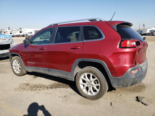 1C4PJLCB2EW303442 - 2014 JEEP CHEROKEE LATITUDE RED photo 2