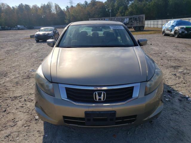 1HGCP26438A011192 - 2008 HONDA ACCORD LXP GOLD photo 5