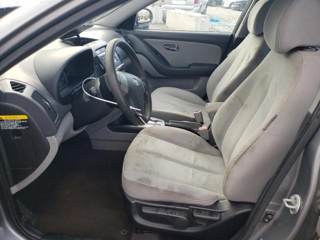 KMHDU4AD6AU103055 - 2010 HYUNDAI ELANTRA BLUE GRAY photo 7